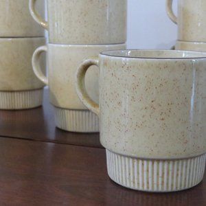 Poole England Coffee Cups, Vintage